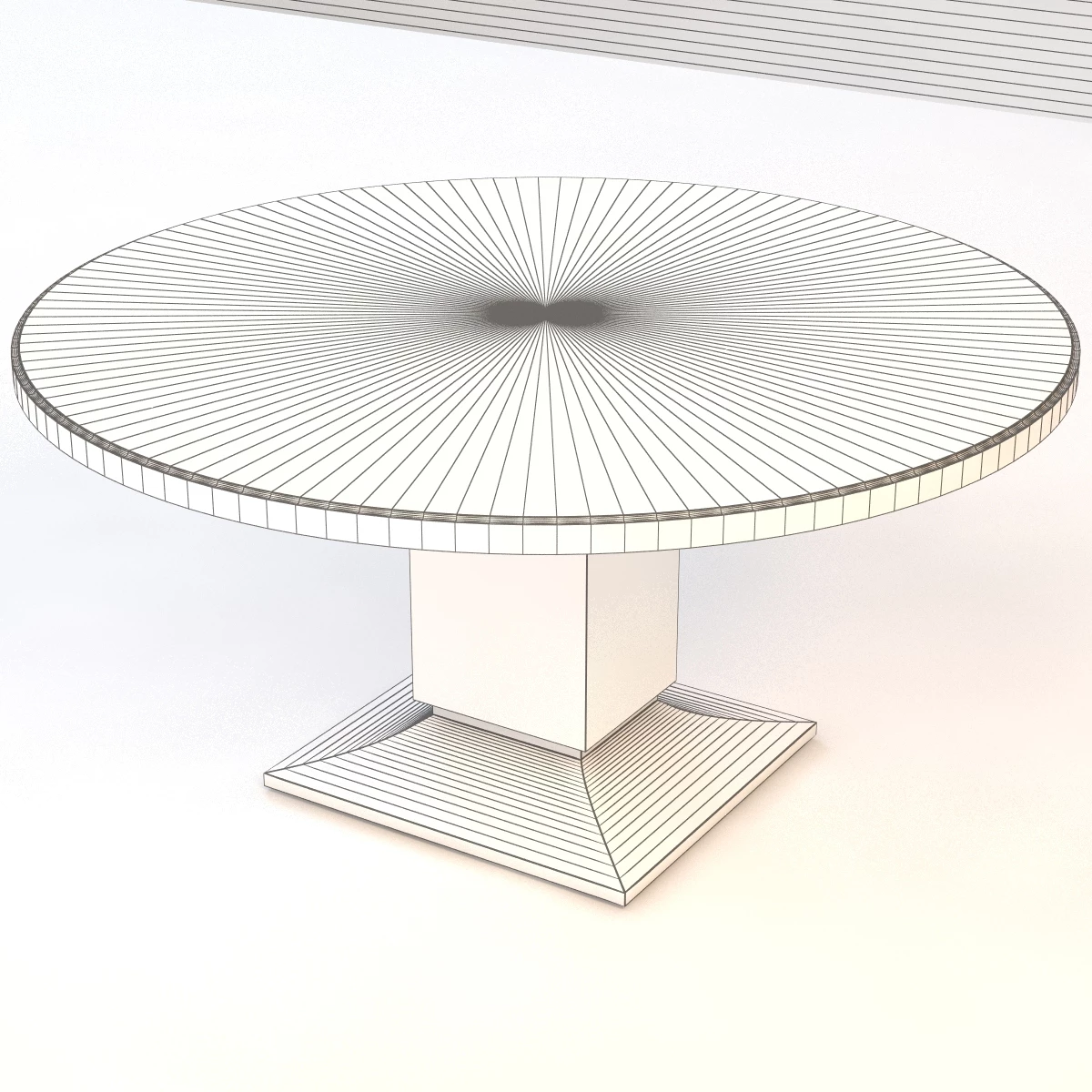 Bolier Atelier Round Dining Table 115002 3D Model_07