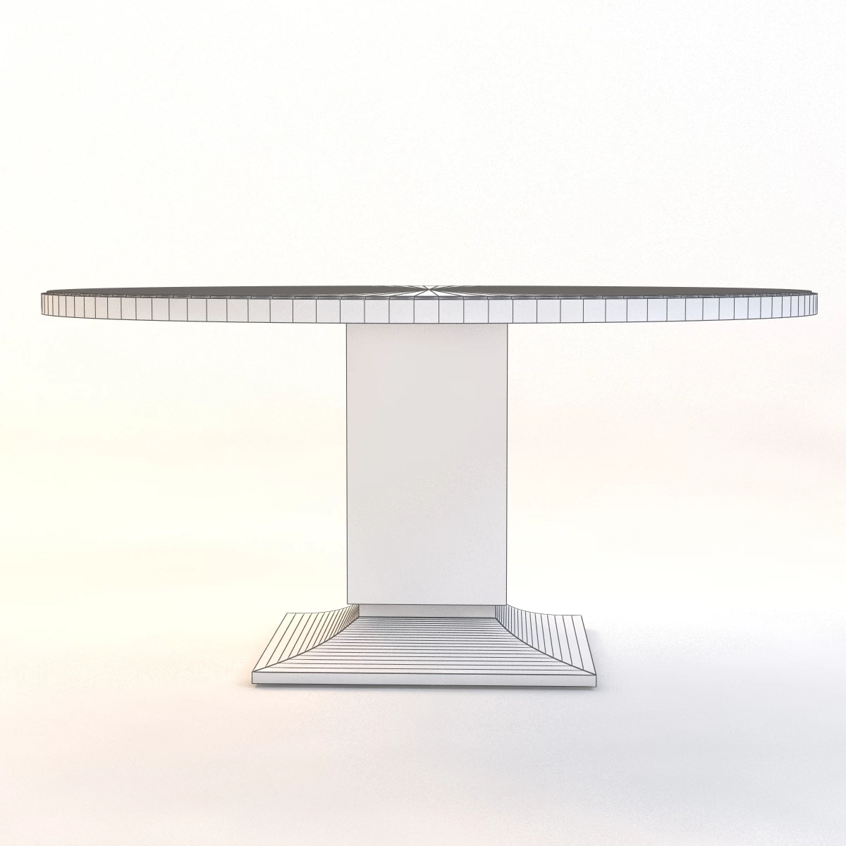 Bolier Atelier Round Dining Table 115002 3D Model_03