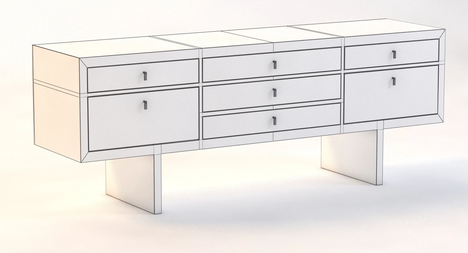 Bolier Domicile Credenza 65019 3D Model_010
