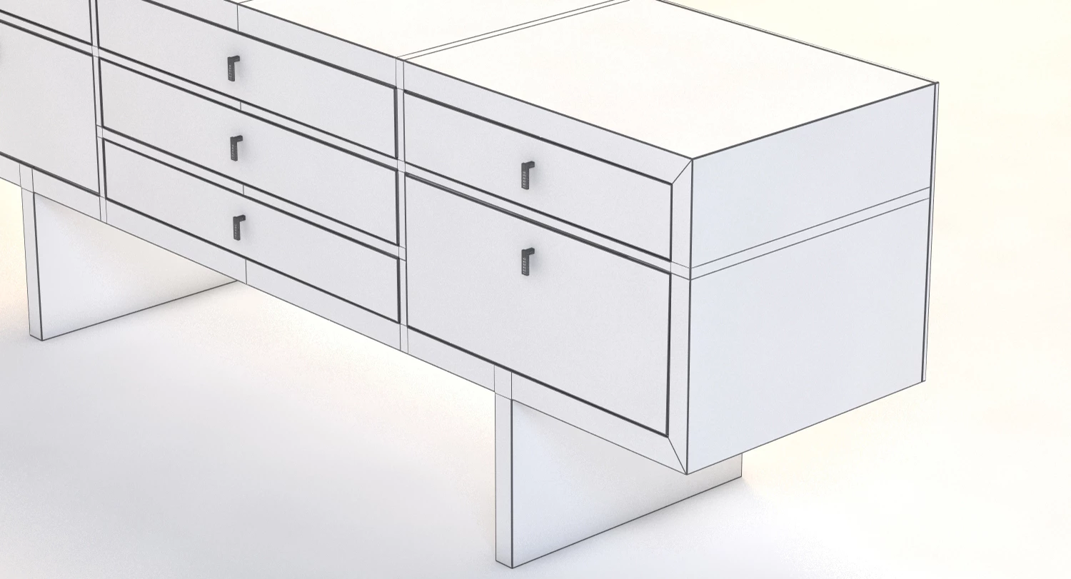Bolier Domicile Credenza 65019 3D Model_05