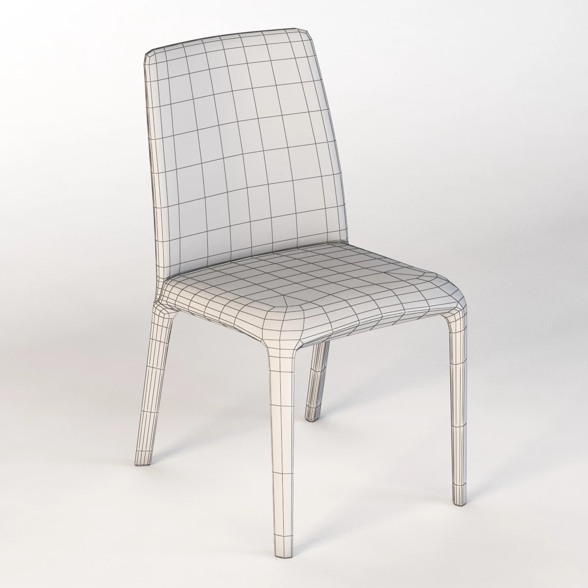 Bonaldo Alanda Dining Chair 3D Model_011