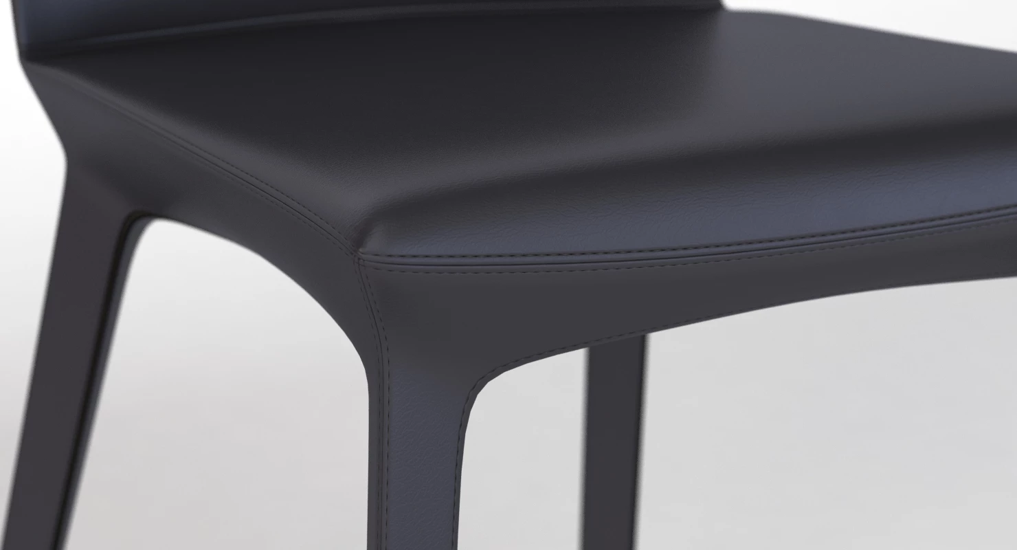 Bonaldo Flute Chair 3D Model_09