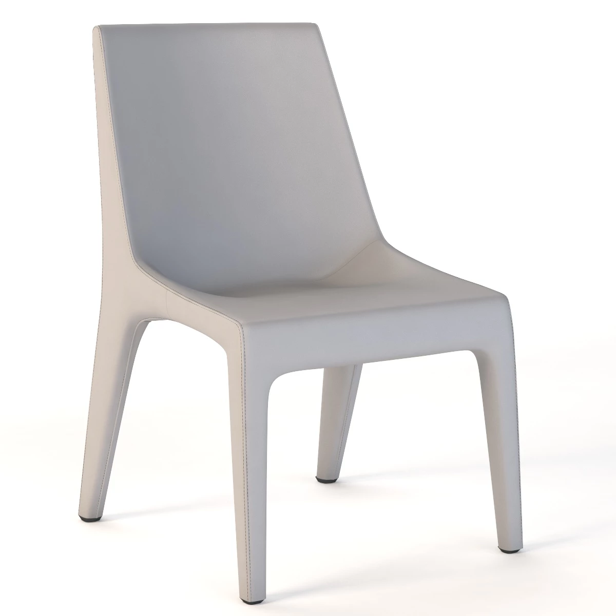 Bonaldo Tip Toe Dining Chair By Mauro Lipparini 3D Model_01