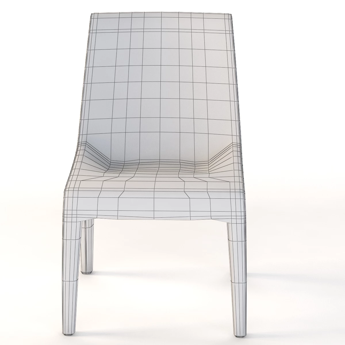 Bonaldo Tip Toe Dining Chair By Mauro Lipparini 3D Model_012