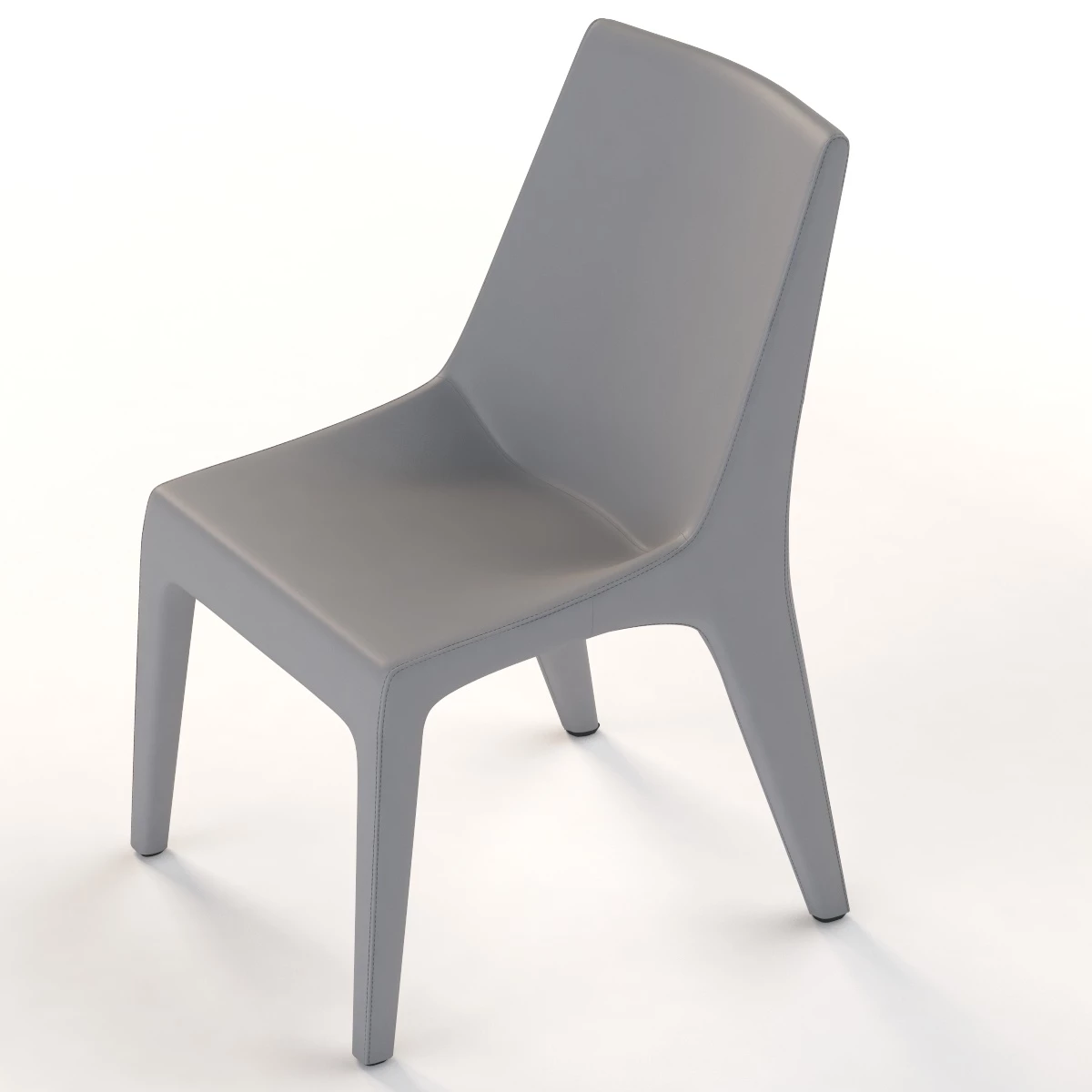 Bonaldo Tip Toe Dining Chair By Mauro Lipparini 3D Model_05