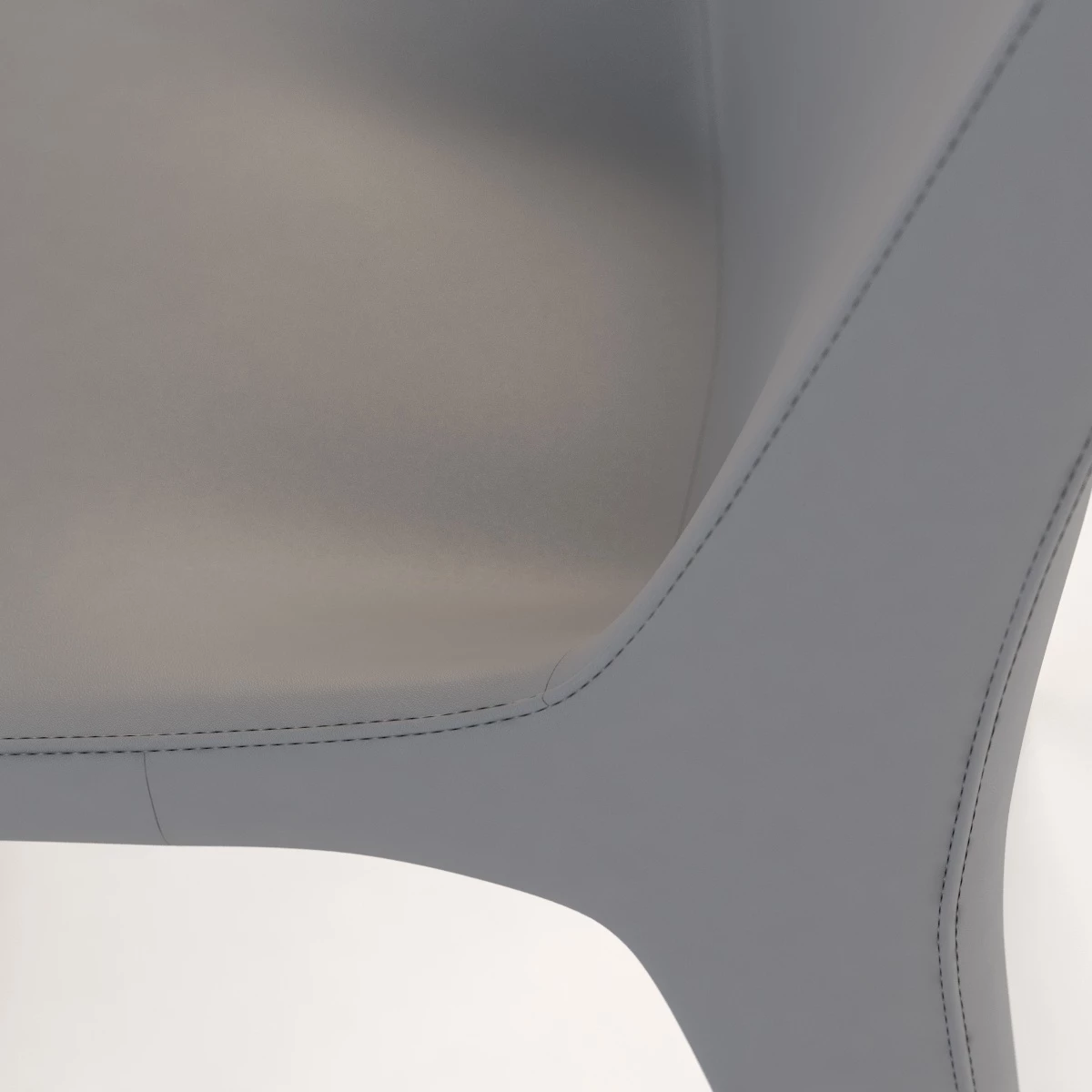 Bonaldo Tip Toe Dining Chair By Mauro Lipparini 3D Model_09