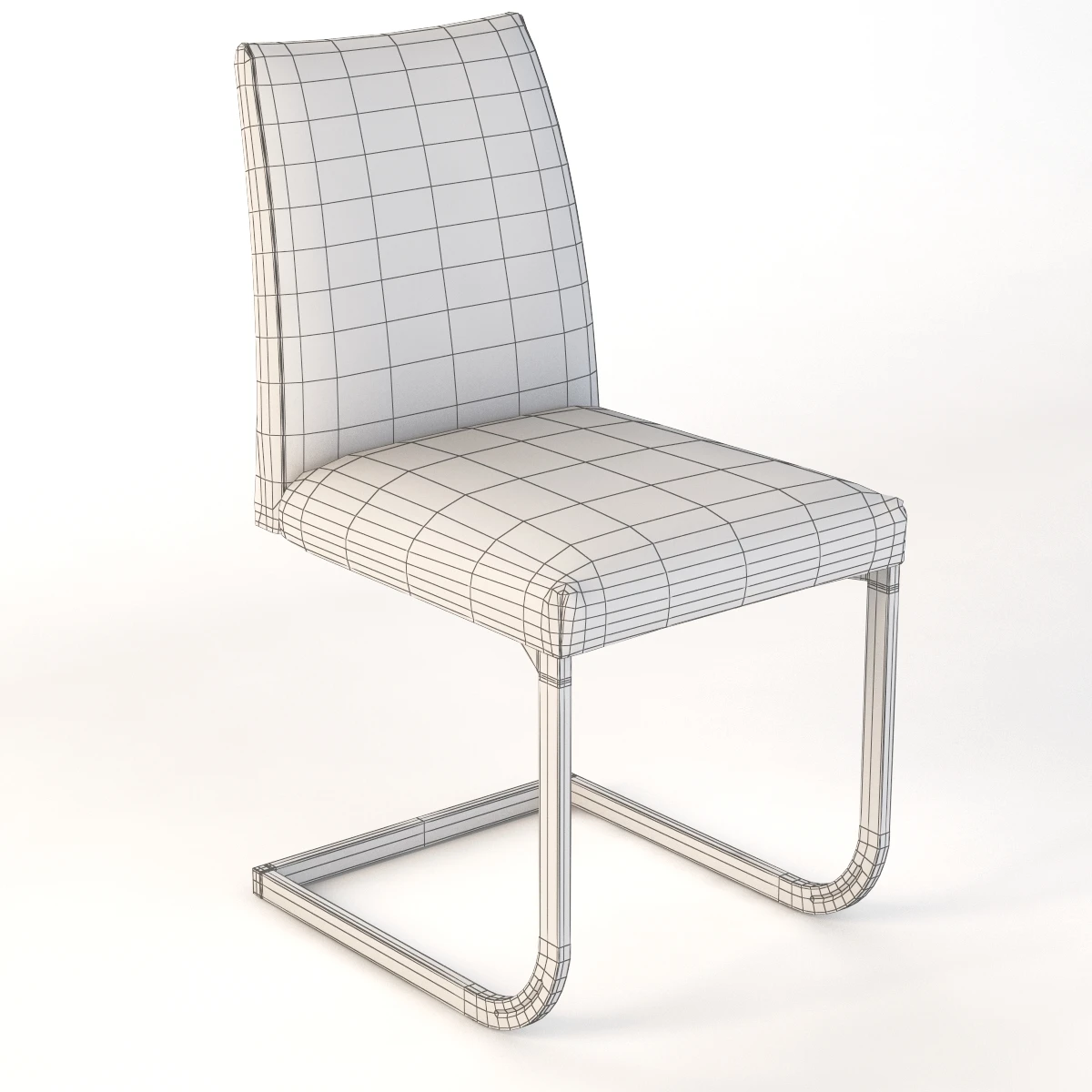 Bontempi Casa Hisa Upholstered Dining Chair 3D Model_017