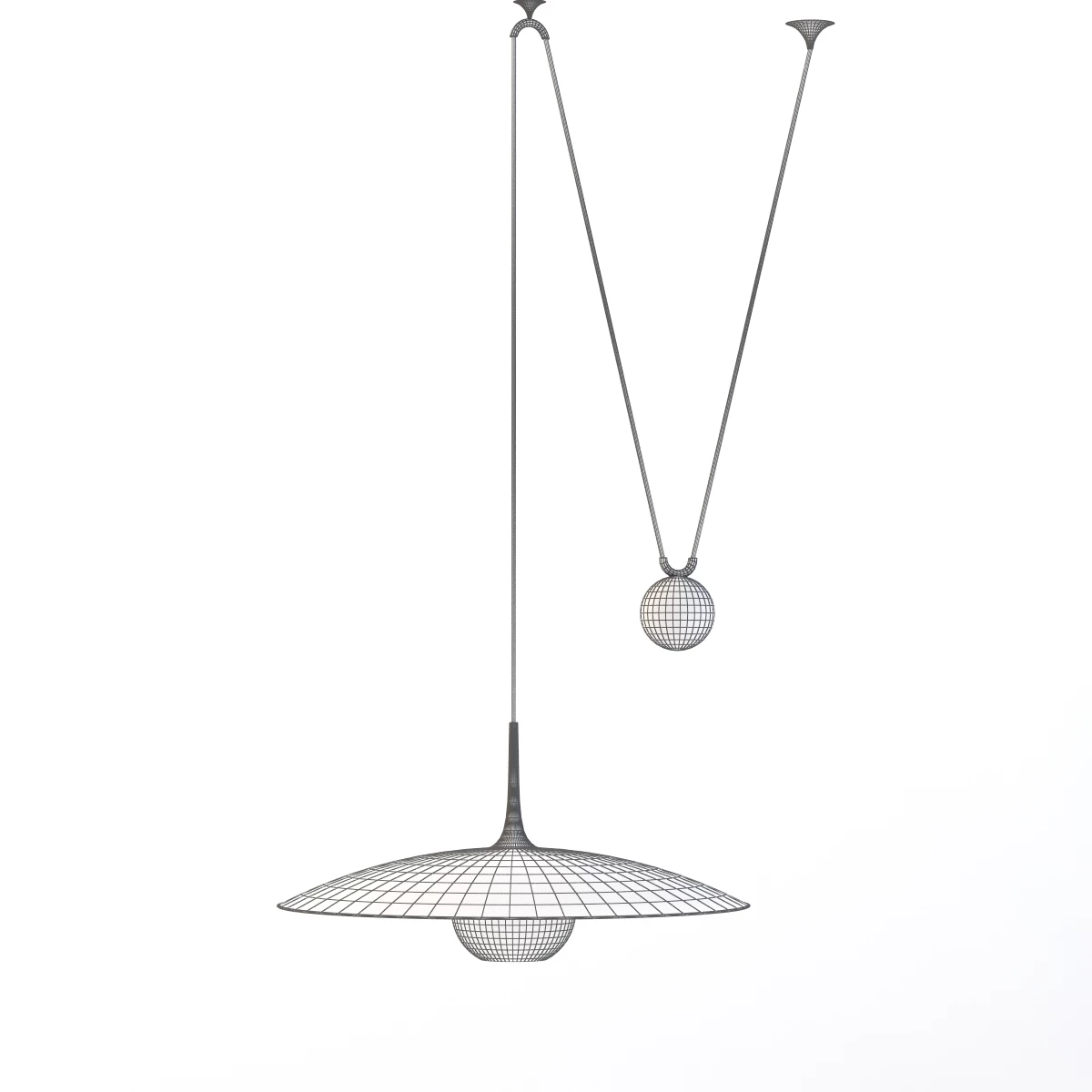 Brass Counter Balance Pendant by Florian Schulz 3D Model_04
