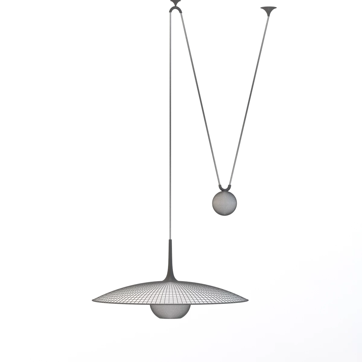 Brass Counter Balance Pendant by Florian Schulz 3D Model_03