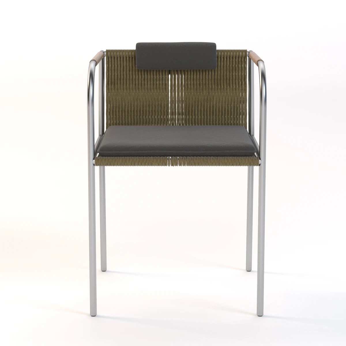 Bruhl Les Copains Chair With Armrests 3D Model_09