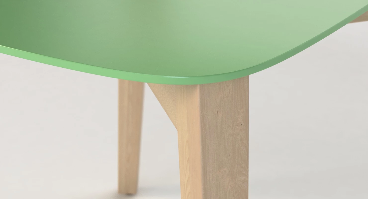 Brunner Due Wooden Chair By Wolfgang C R Mezger 3D Model_09