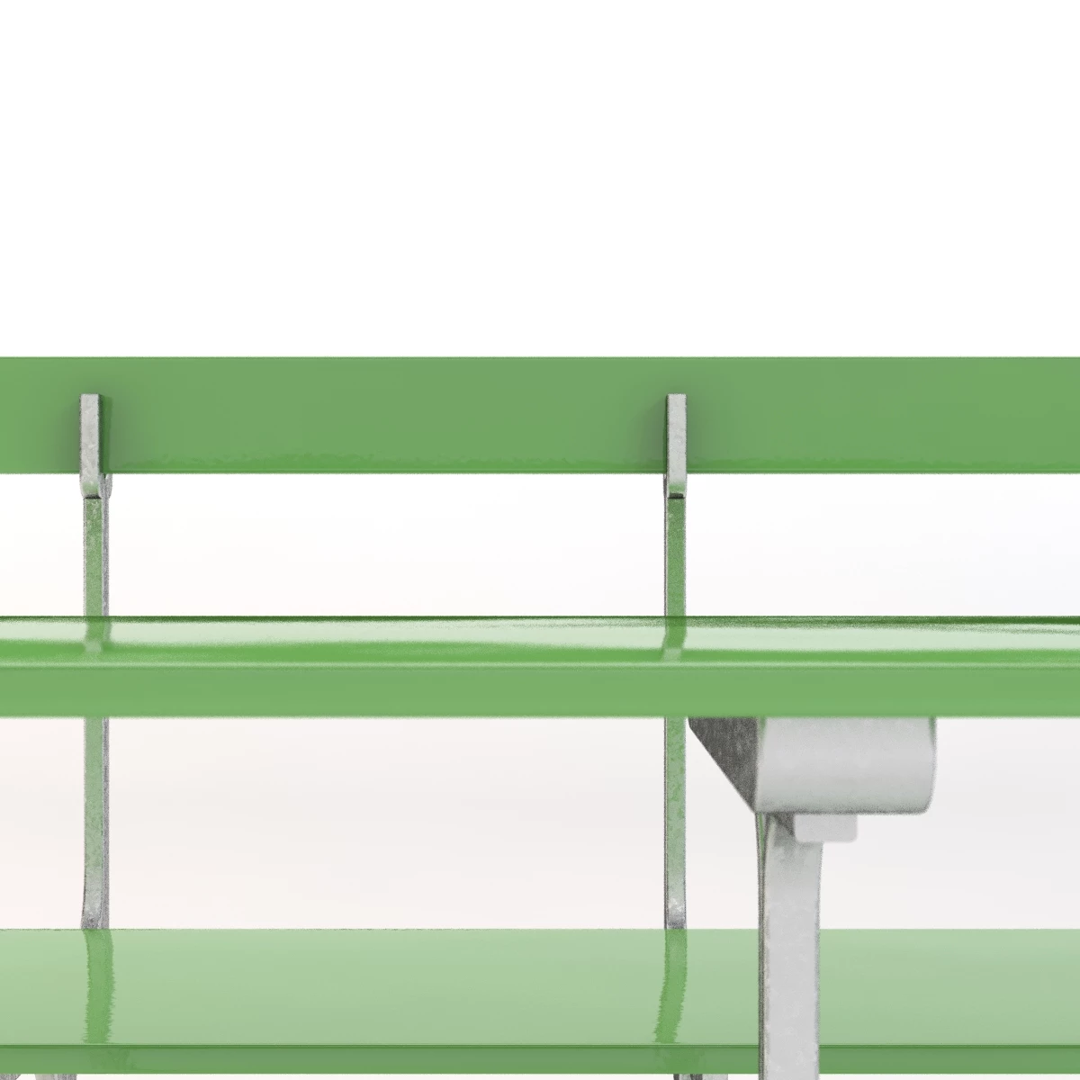 Cafe Seating and Bench 3D Model_07