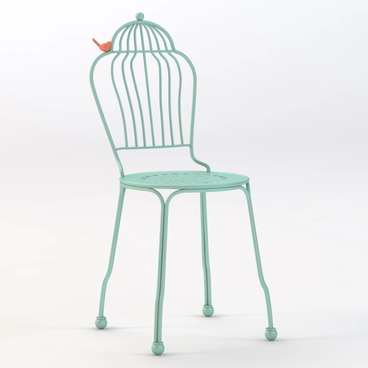 Canary Garden Chair 3D Model_01
