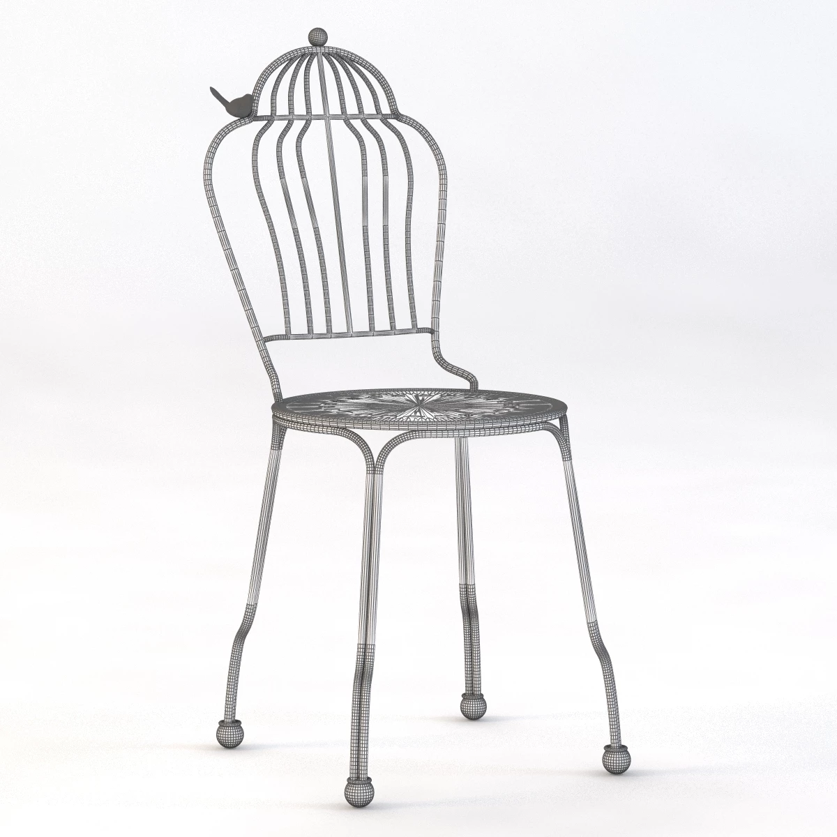 Canary Garden Chair 3D Model_03