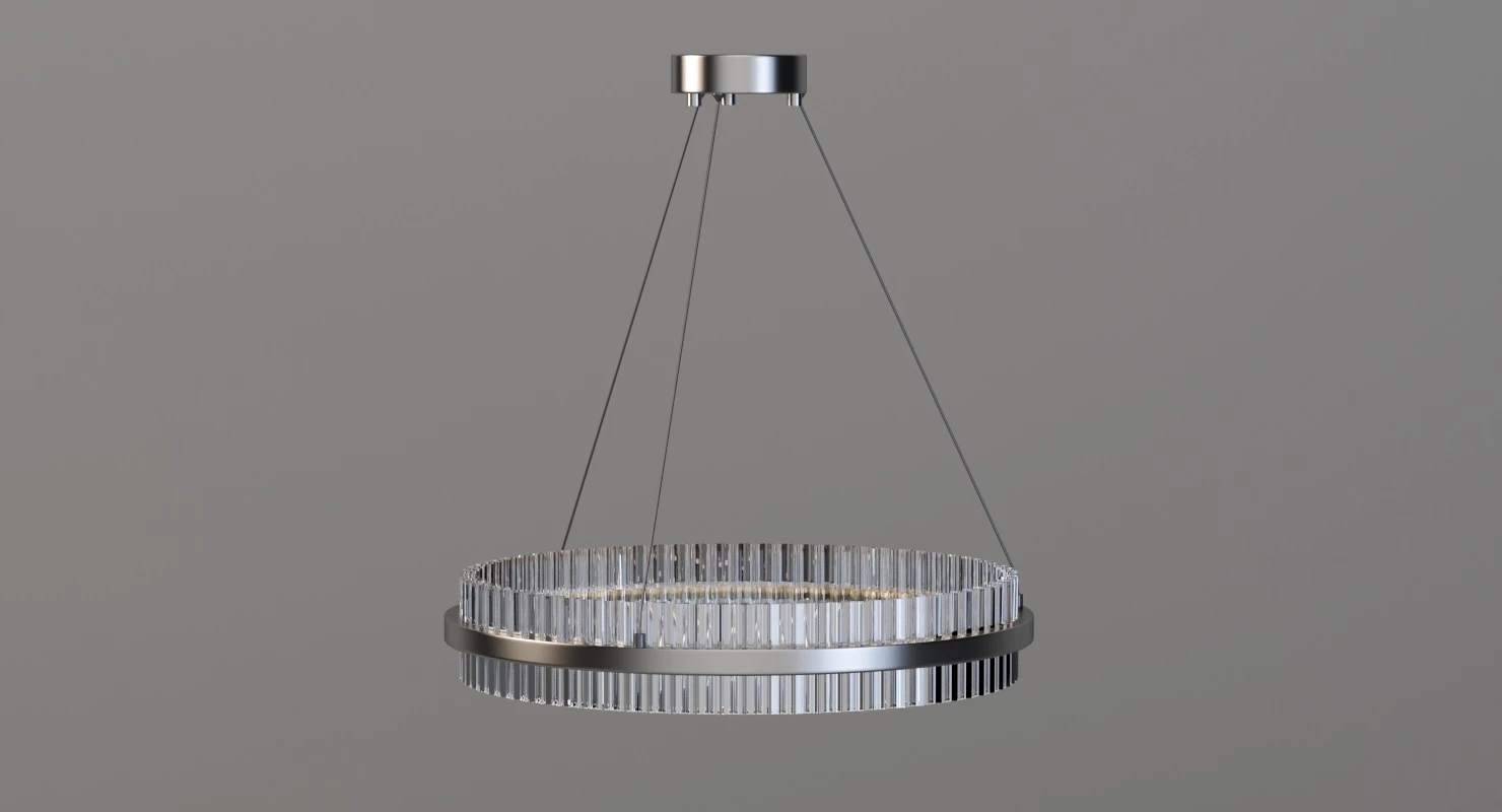 Carlyle Crystal LED Pendant Light 9j536 3D Model_06