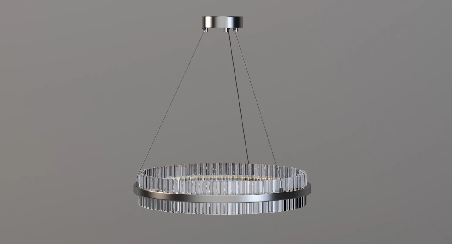Carlyle Crystal LED Pendant Light 9j536 3D Model_07