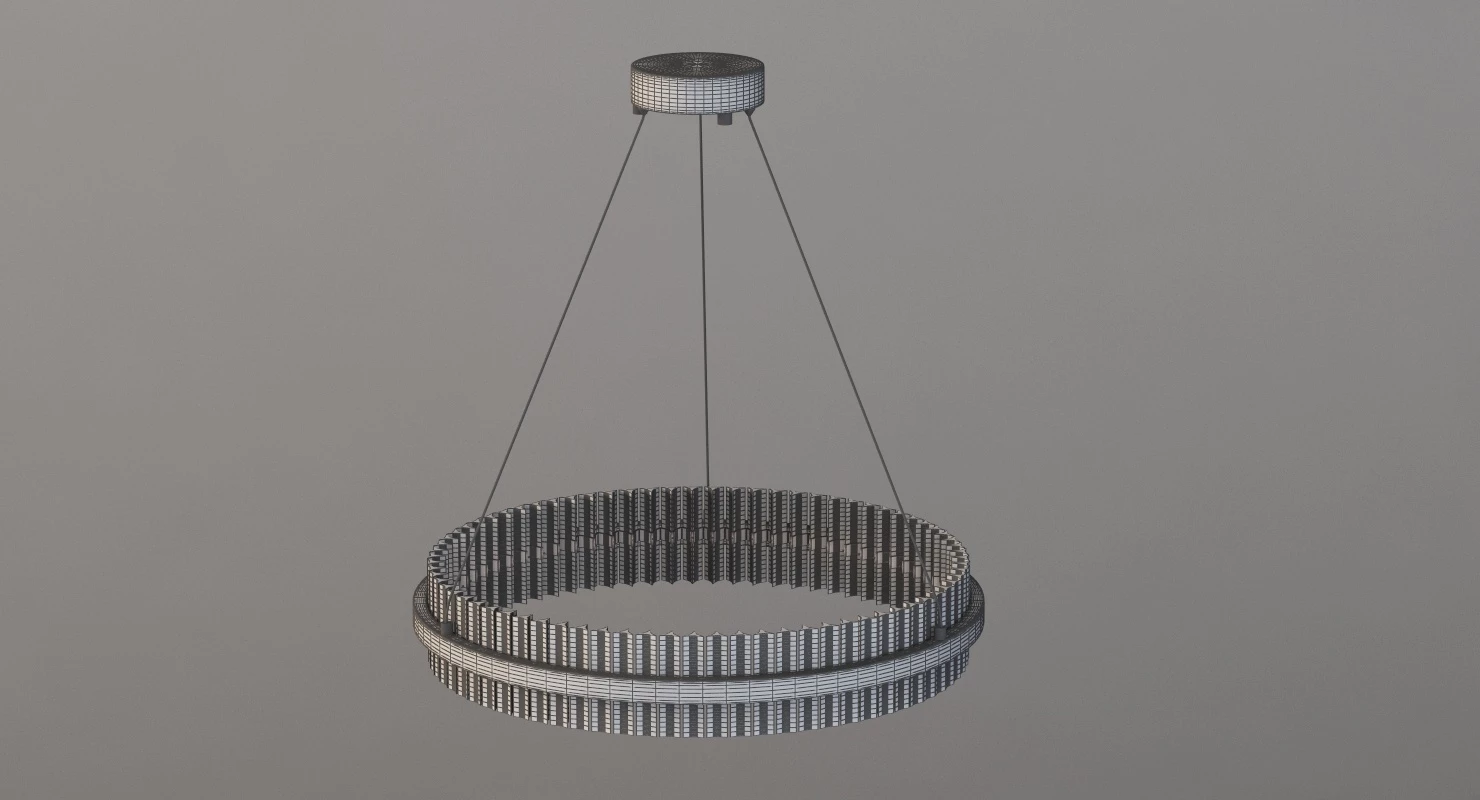 Carlyle Crystal LED Pendant Light 9j536 3D Model_09