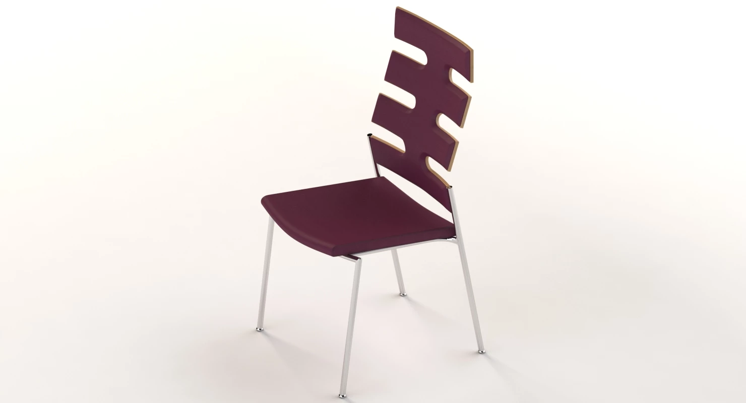 Casala Keep Moving High-Back Fabric Chair By Sigurd Rothe 3D Model_05