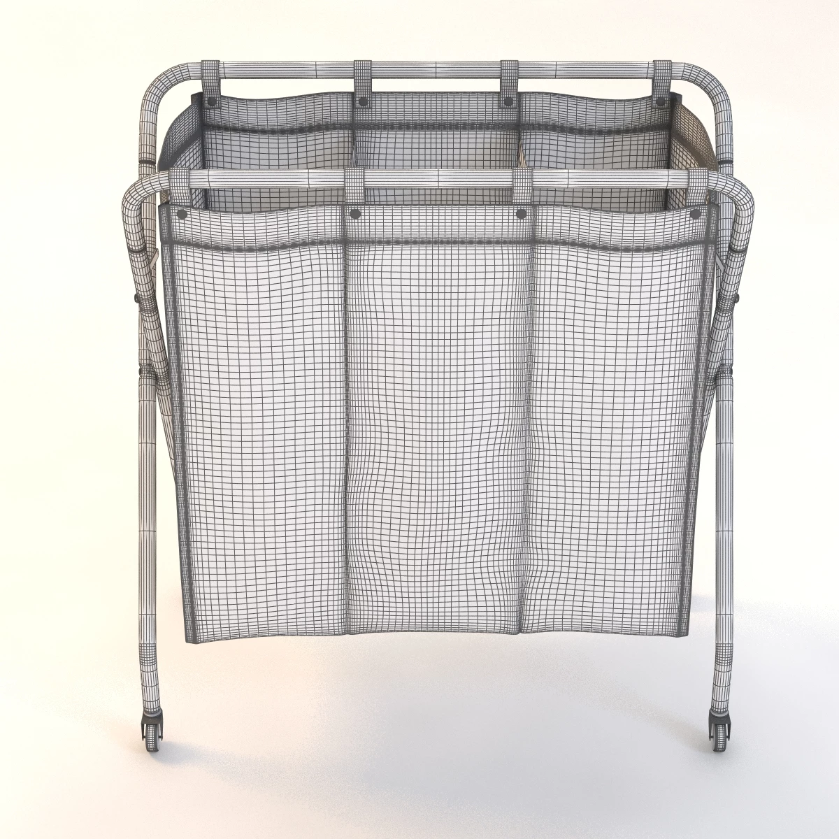 Cate And Barrel Section Canvas Sorter 3D Model_03