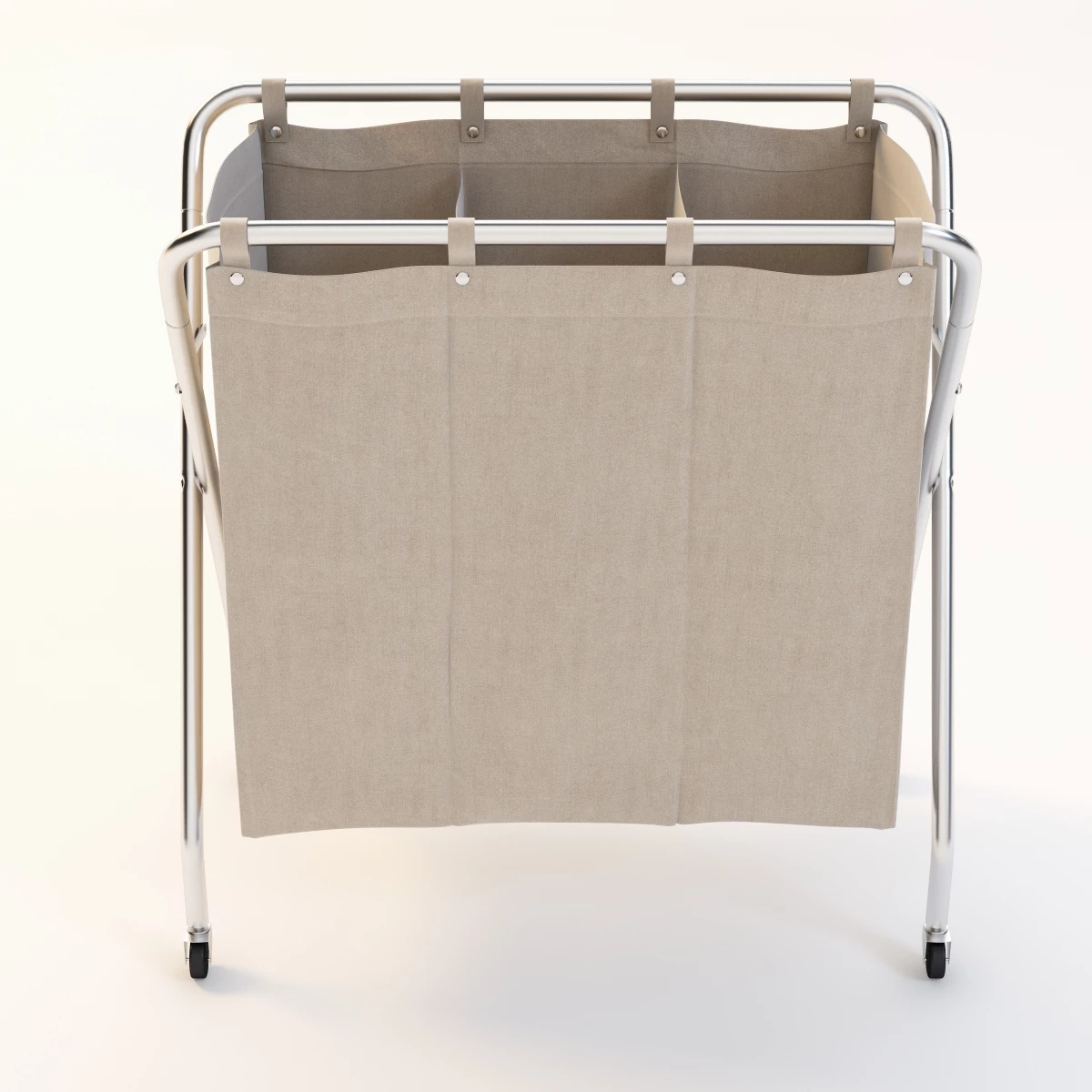 Cate And Barrel Section Canvas Sorter 3D Model_01