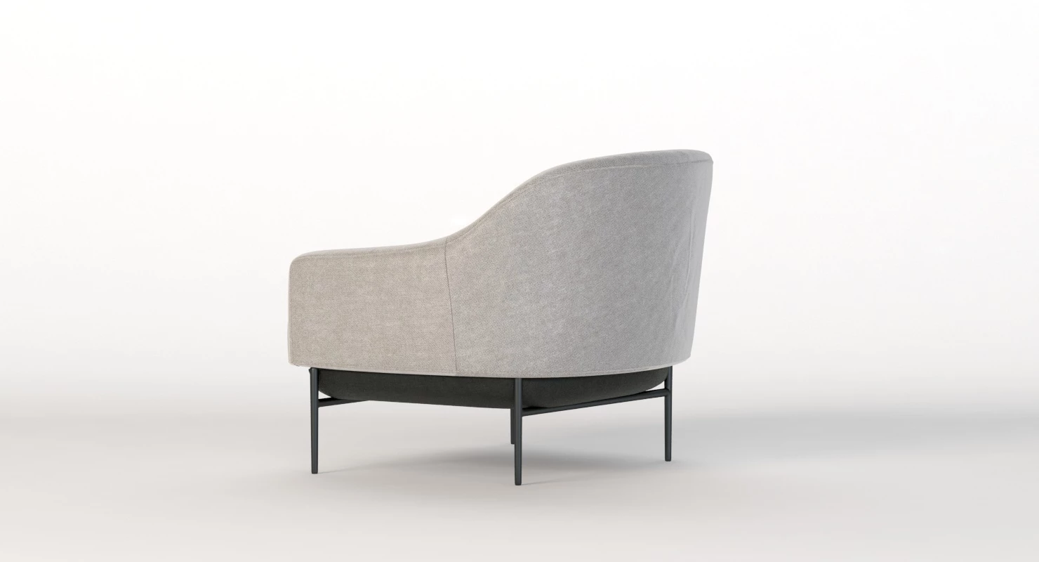 Chill Low Back Chair by Curious Grace 3D Model_012