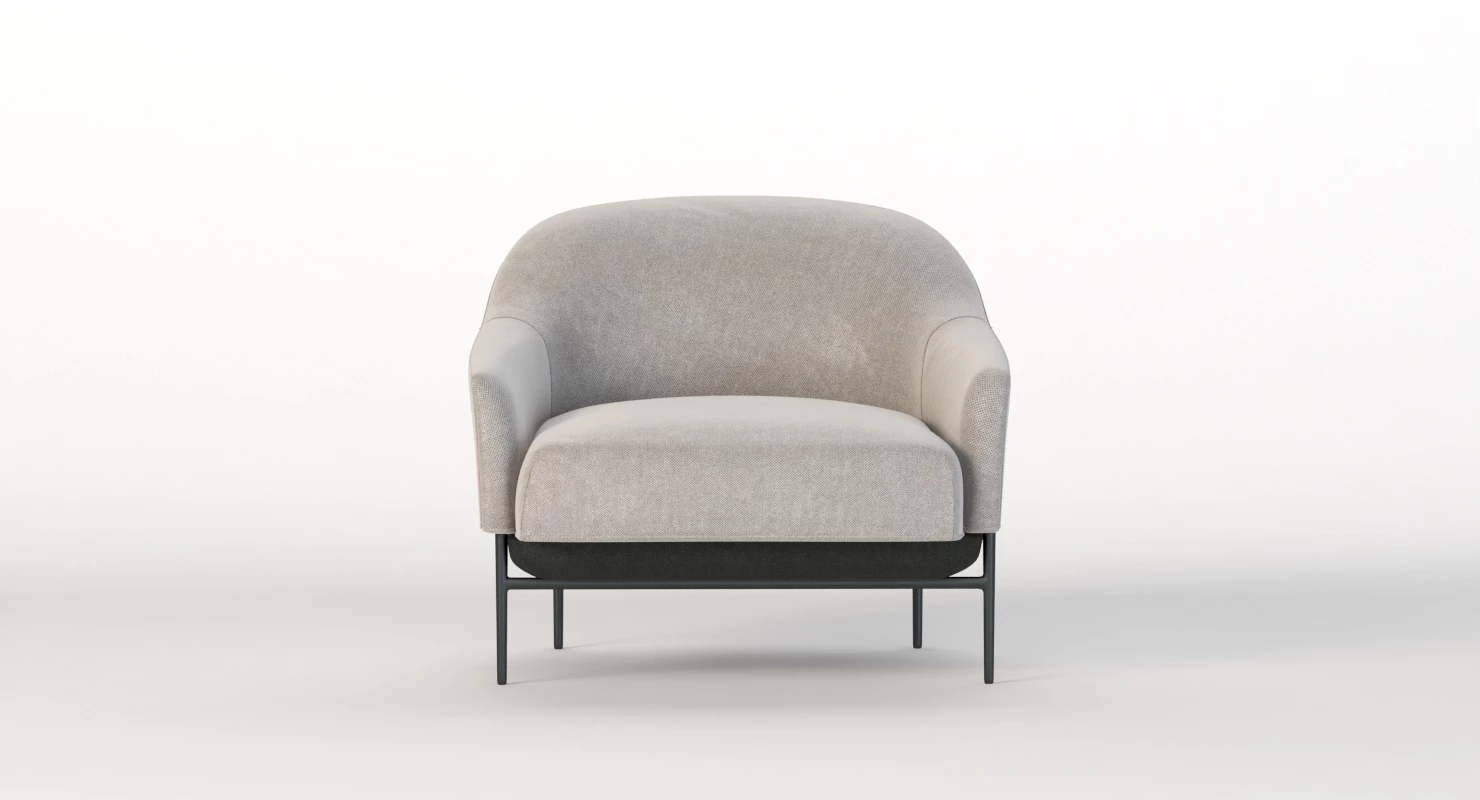 Chill Low Back Chair by Curious Grace 3D Model_014