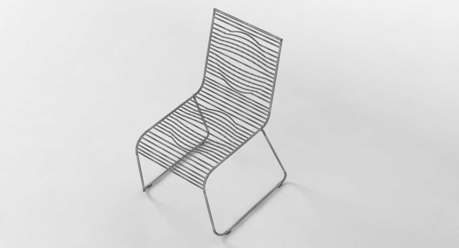 Ciacci Kreaty Grid Outdoor Chair By Karim Rashid 3D Model_07