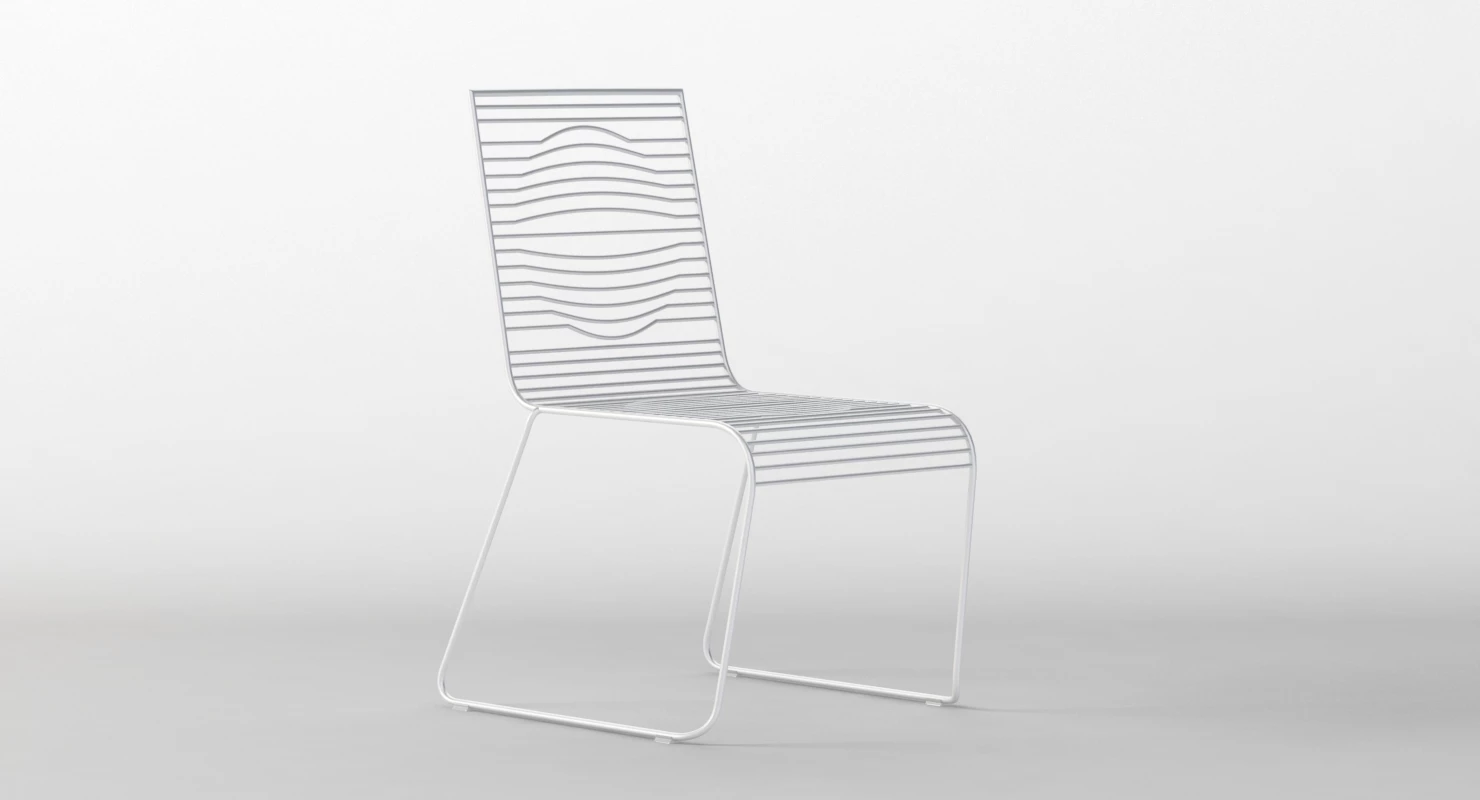 Ciacci Kreaty Grid Outdoor Chair By Karim Rashid 3D Model_09