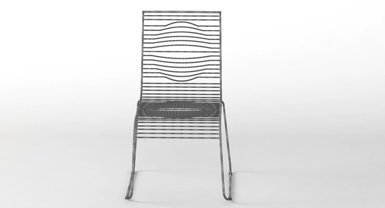 Ciacci Kreaty Grid Outdoor Chair By Karim Rashid 3D Model_04