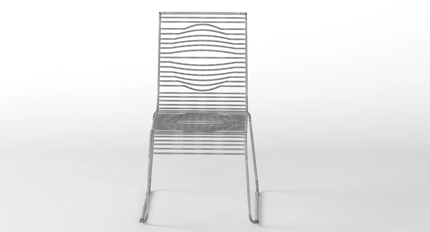 Ciacci Kreaty Grid Outdoor Chair By Karim Rashid 3D Model_05
