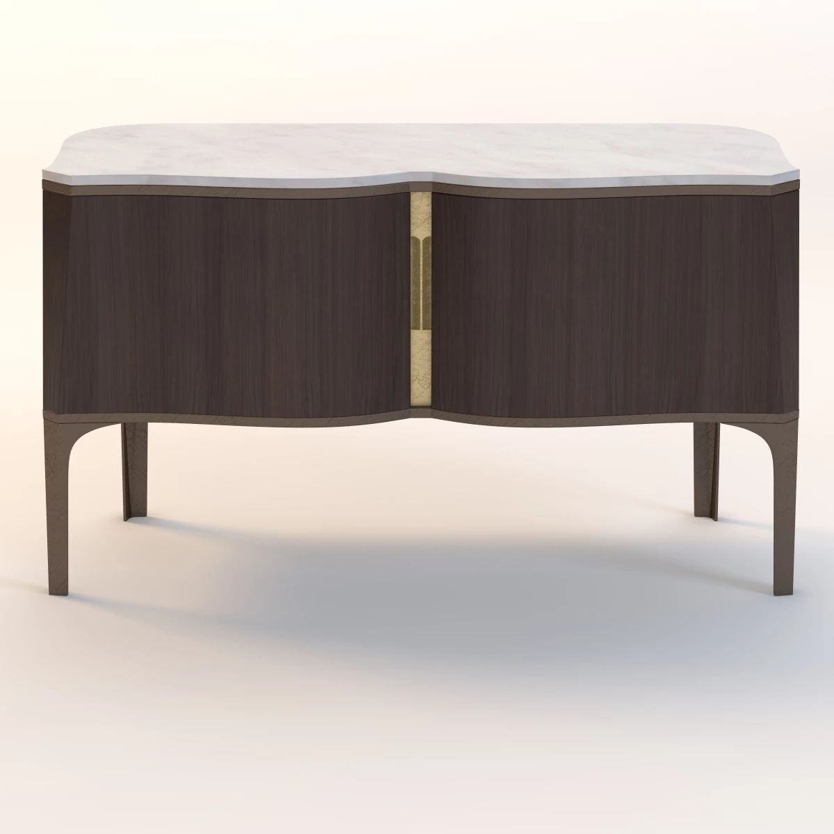 Classic Luxury Credenza 3D Model_010