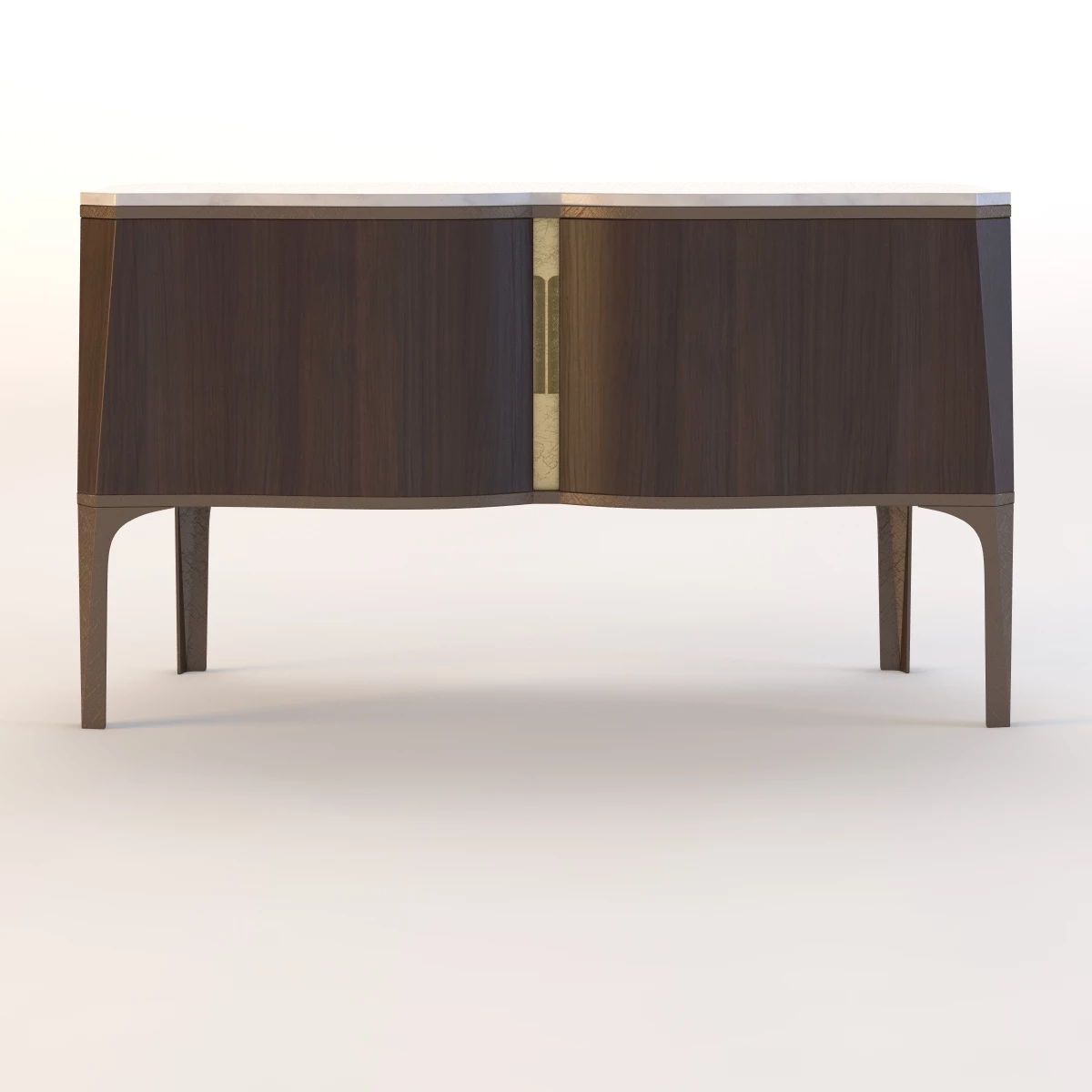 Classic Luxury Credenza 3D Model_011