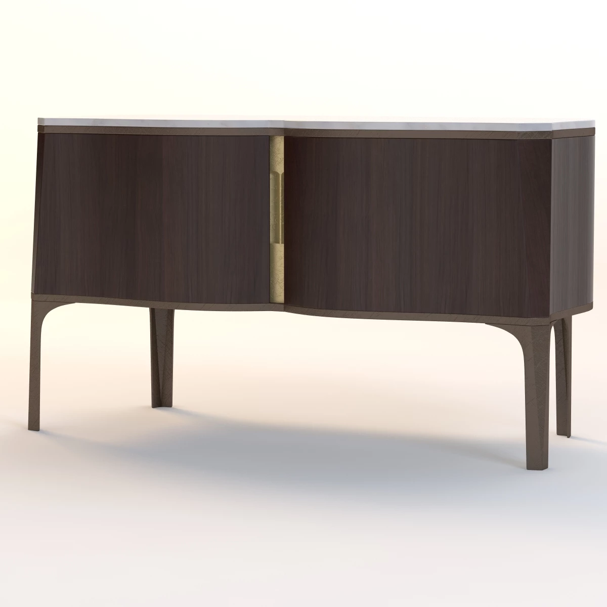 Classic Luxury Credenza 3D Model_08
