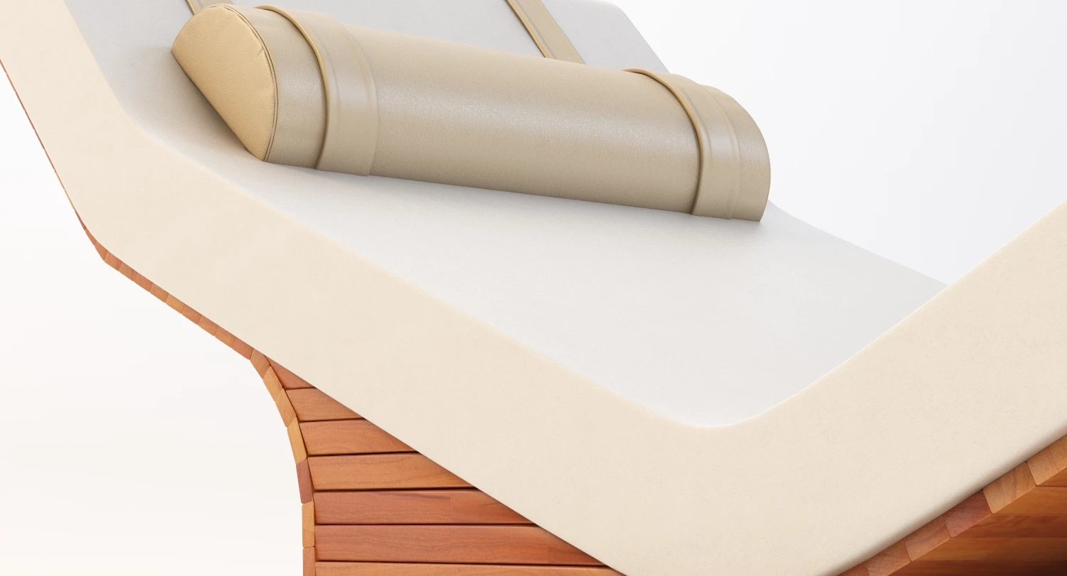 Cleopatra Stone Heated Lounge Chair 3D Model_011