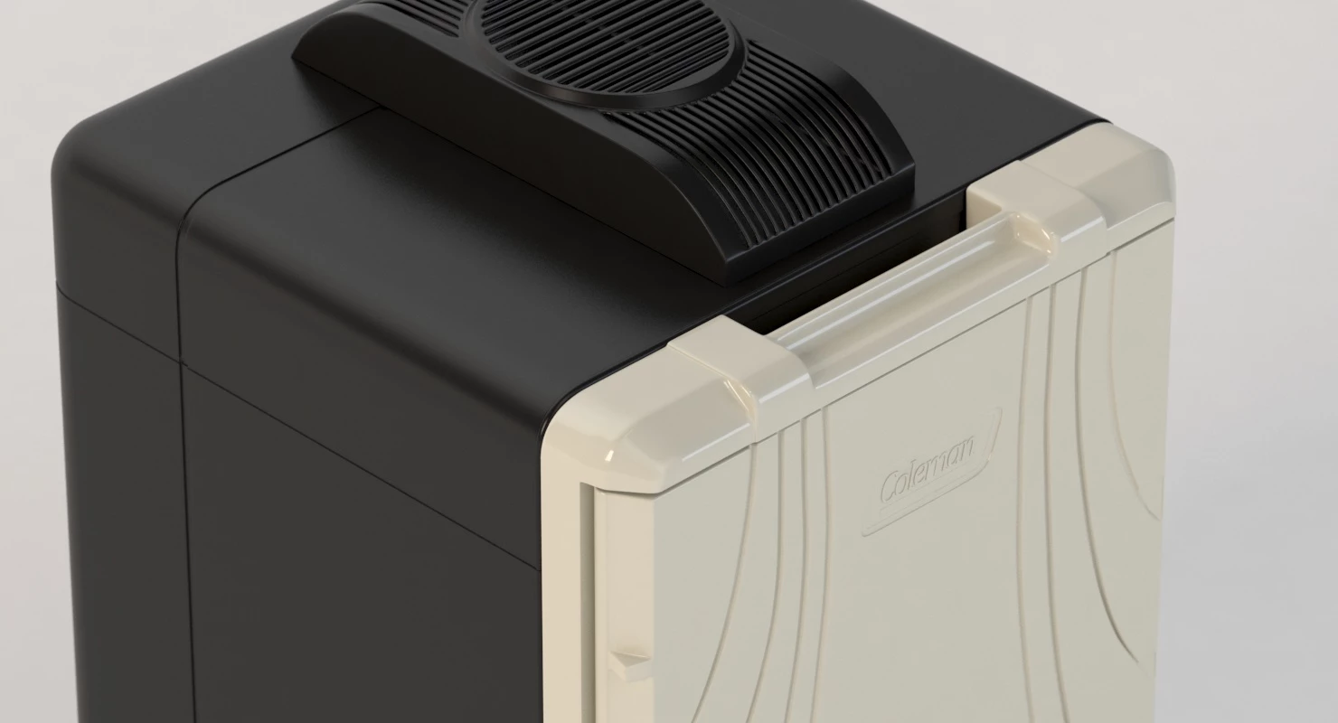 Coleman 40 Quart Power Chill Thermo Electric Cooler 3D Model_03