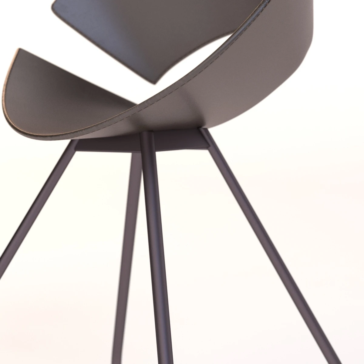 Colico DIVA Technopolymer Chair 3D Model_011