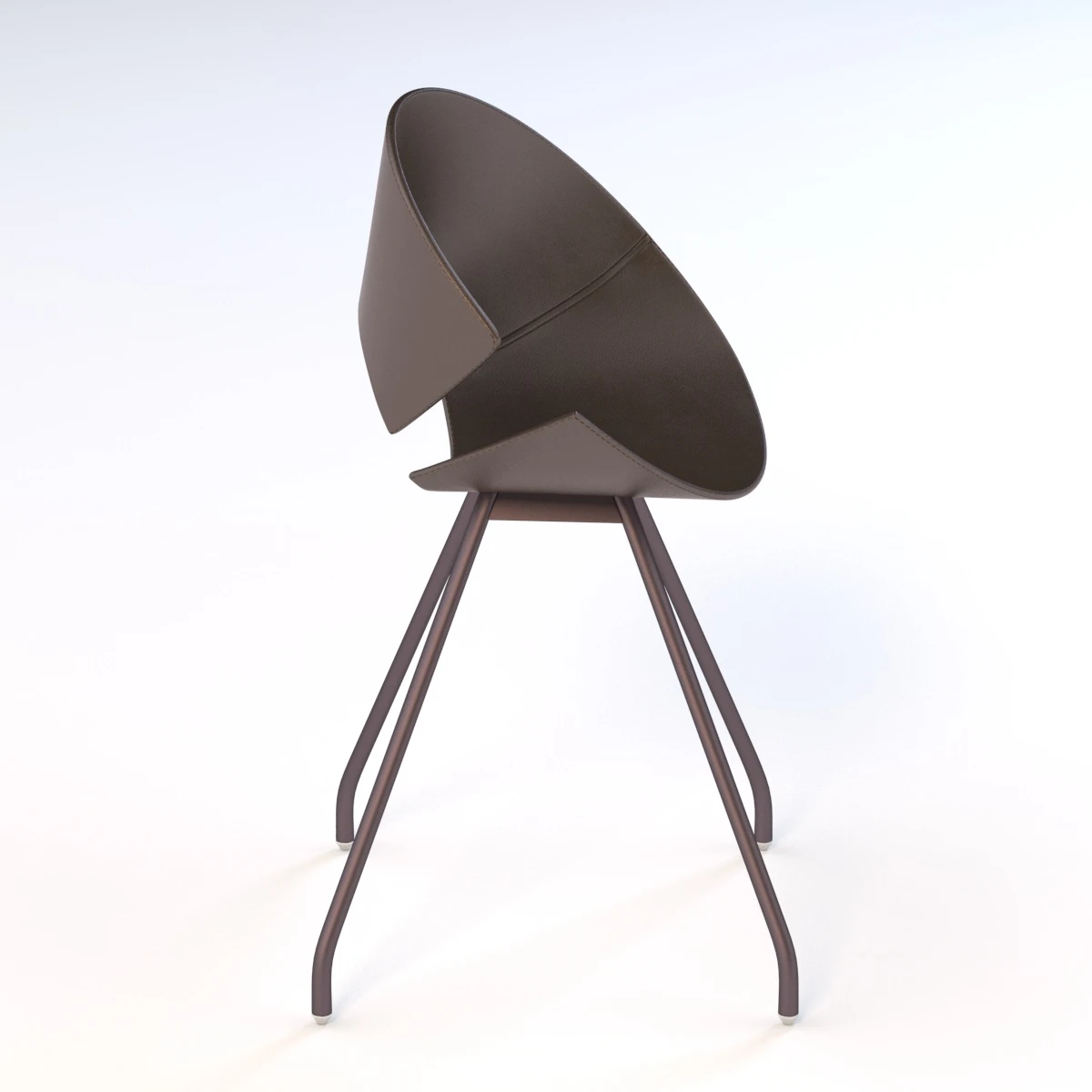 Colico DIVA Technopolymer Chair 3D Model_08
