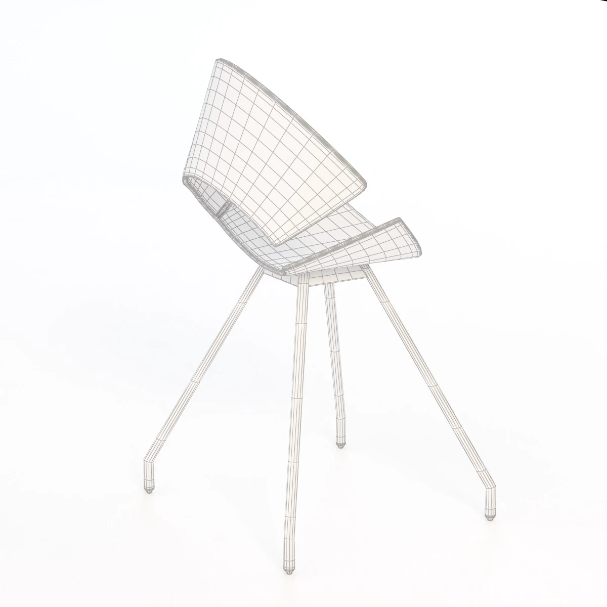 Colico DIVA Technopolymer Chair 3D Model_07