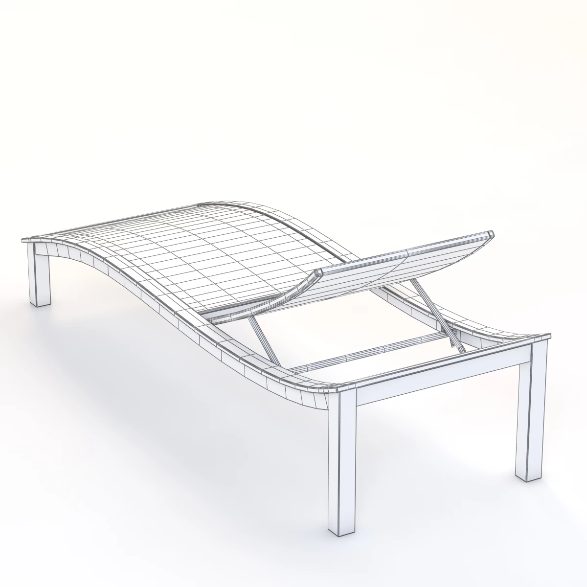 Bazza Sling Chaise Sunlounge by Telescope Casual Furniture 3D Model_08