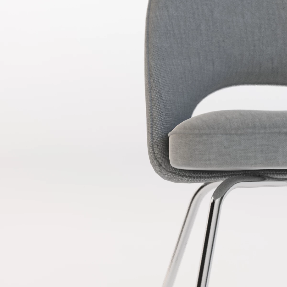 Cordelia Dining Fabric Side Chair 3D Model_08