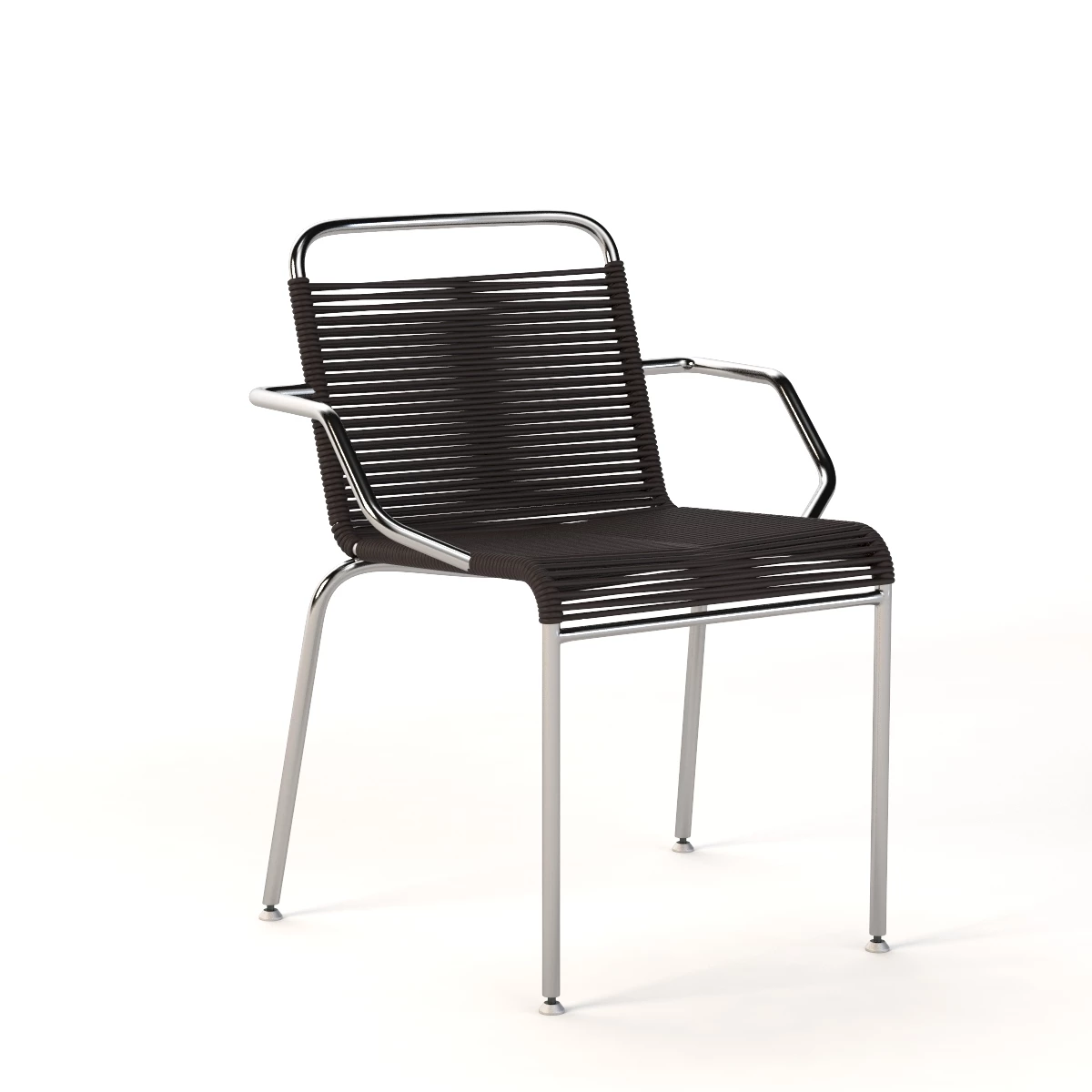 Coro Jubeae Fabric Garden Armchair 3D Model_01