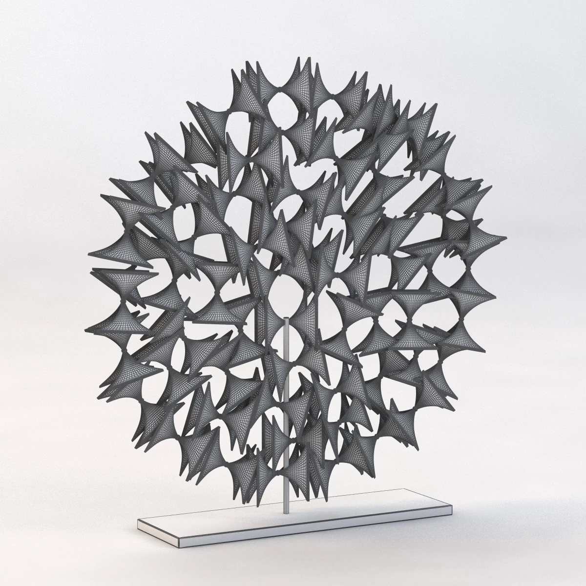 Cosmos Sculpture 3D Model_03