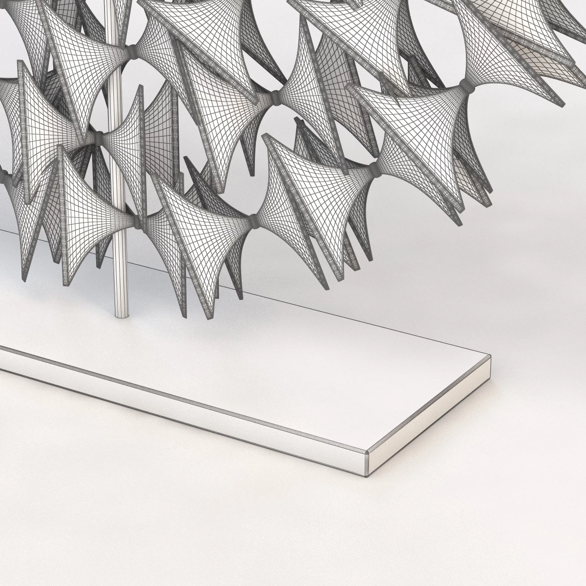 Cosmos Sculpture 3D Model_06