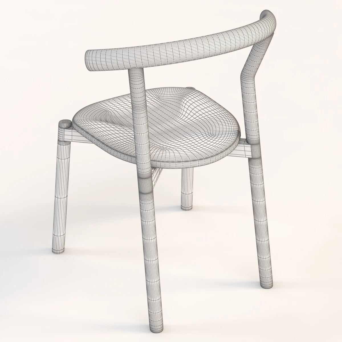 Dam Dina Ash Chair 3D Model_06