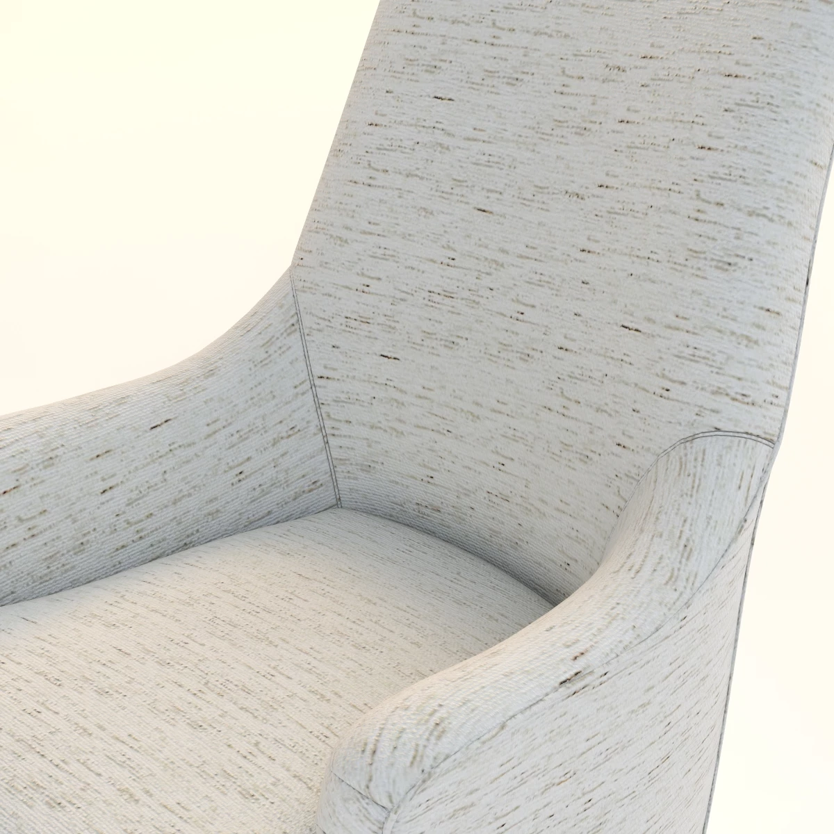 Daphine Return Swivel Chair 3D Model_07