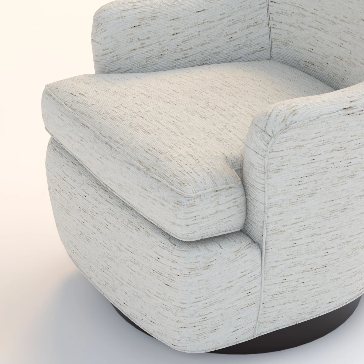 Daphine Return Swivel Chair 3D Model_08