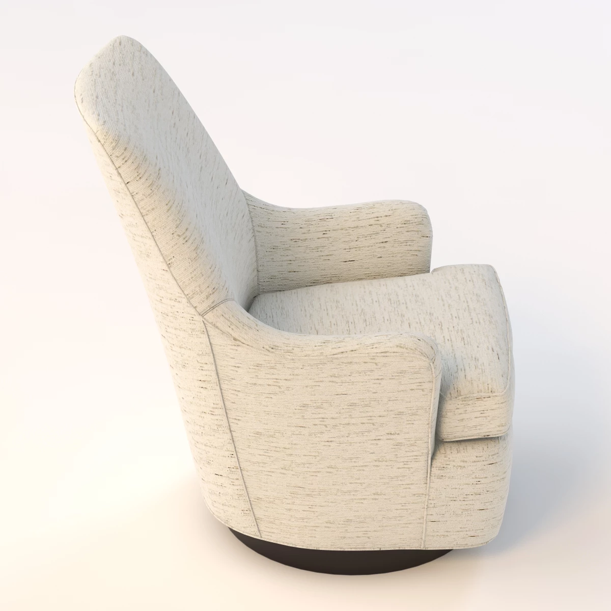 Daphine Return Swivel Chair 3D Model_04