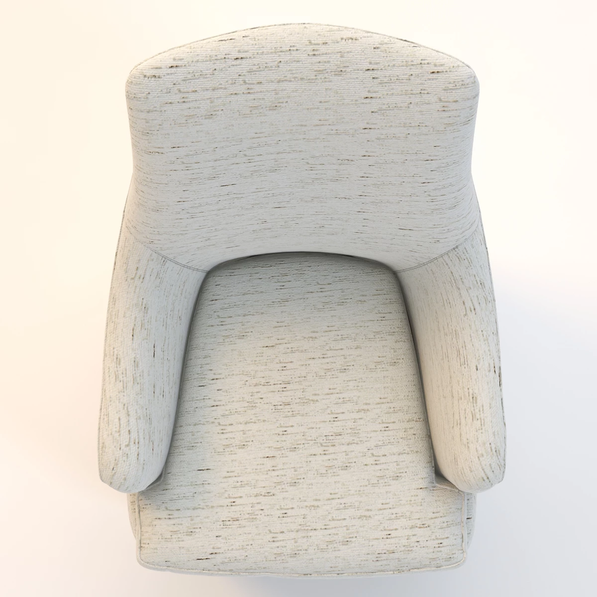 Daphine Return Swivel Chair 3D Model_010