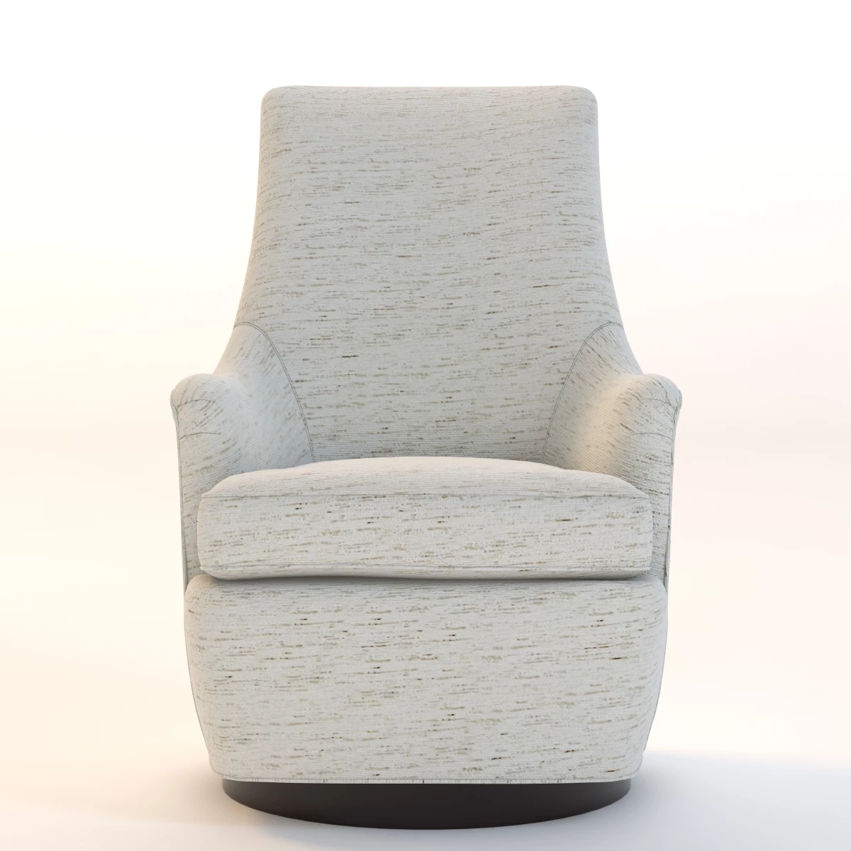 Daphine Return Swivel Chair 3D Model_011