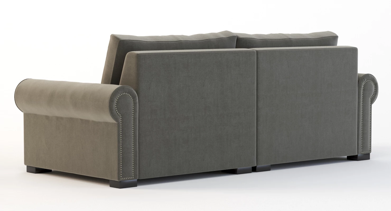 Darby Home Co Lebanon Modular Sectional Sofa Two Seater 3D Model_07